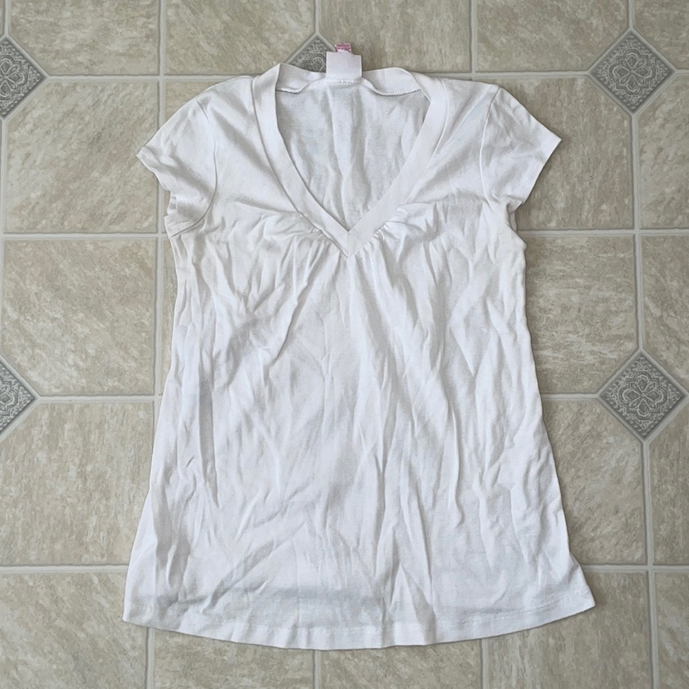 White Maternity Top